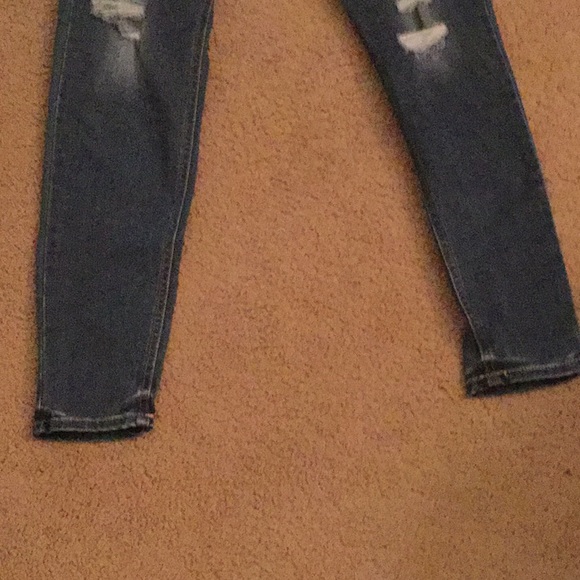 WAX JEAN high rise distressed denim jeans - Picture 4 of 7